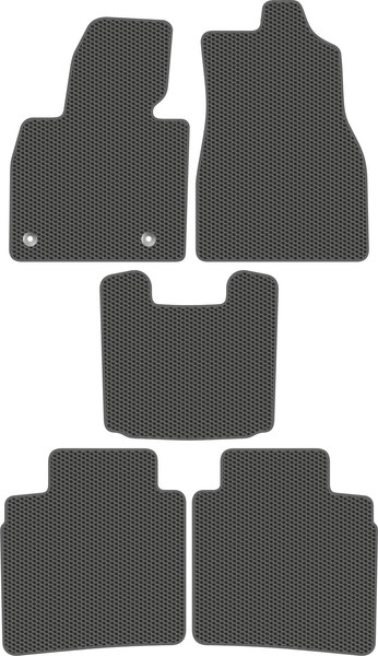 Изображение товара Комплект ковриков для авто Alicosta 1841_1_сер для Hongqi HS5 I SUV 2018-н.в. (EVA соты, серый)