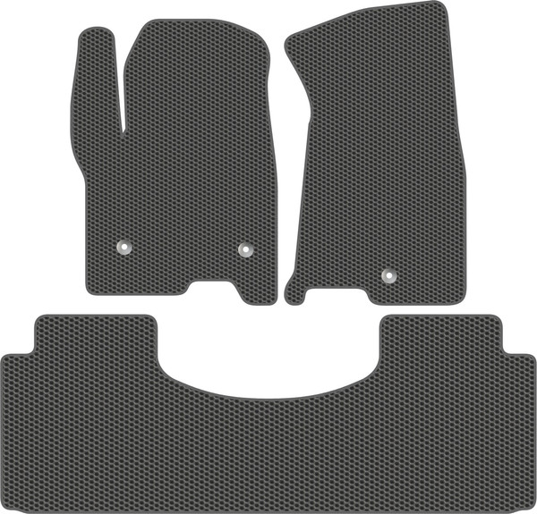 Изображение товара Комплект ковриков для авто Alicosta 2577_1_сер для Cadillac Escalade V SUV/GMT1XX 2020-н.в. (EVA соты, серый)