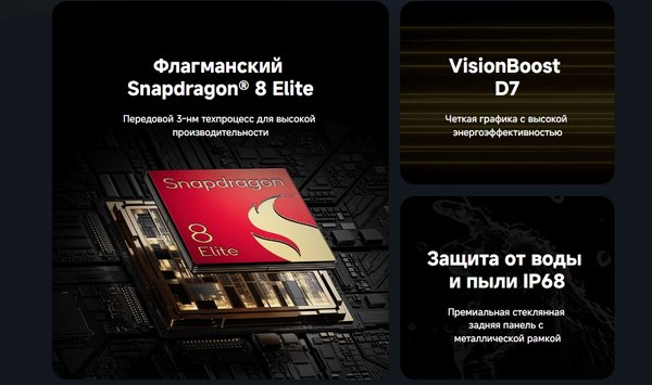 Изображение товара Смартфон POCO F7 Ultra 16GB/512GB (желтый)