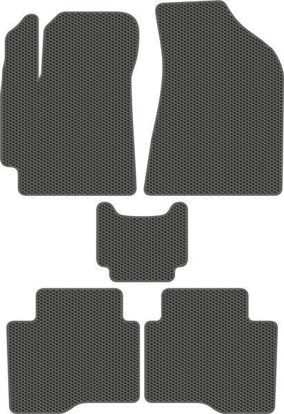 Изображение товара Комплект ковриков для авто Alicosta 2583_1_сер для Changan Alsvin III седан 2018-н.в. (EVA соты, серый)