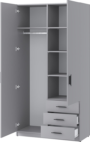 Изображение товара Шкаф Involux Престон 226H041 (серый шифер)