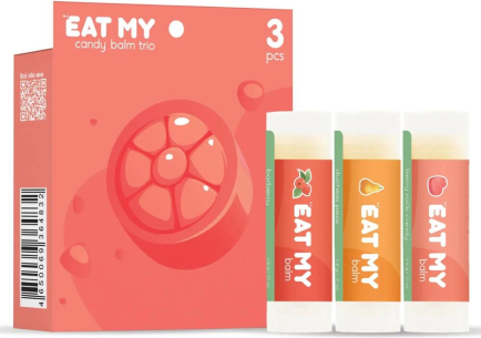 Изображение товара Набор бальзамов для губ Eat My Леденцовый микс (3шт)
