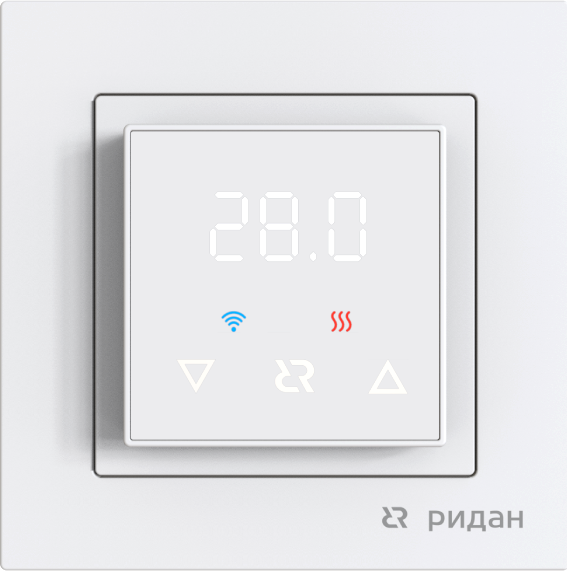 Изображение товара Терморегулятор для климатической техники Ридан Classy (белый)