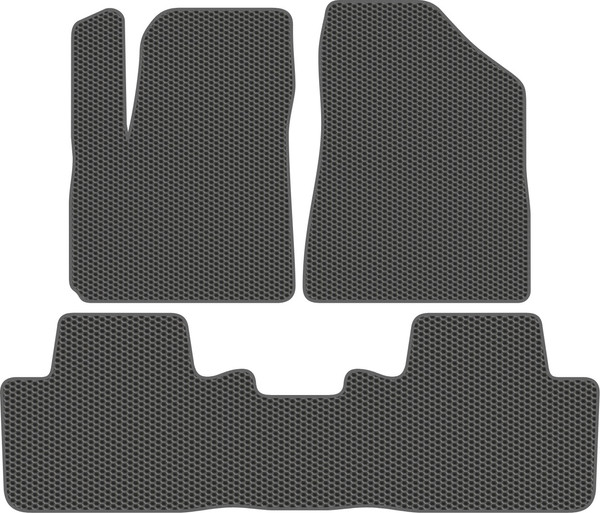 Изображение товара Комплект ковриков для авто Alicosta 2590_1_сер для Changan CS55 I SUV 2017-н.в. (EVA соты, серый)