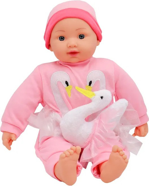 Изображение товара Пупс с аксессуарами Bambina Bebe С плюшевым лебедем / BD1874N