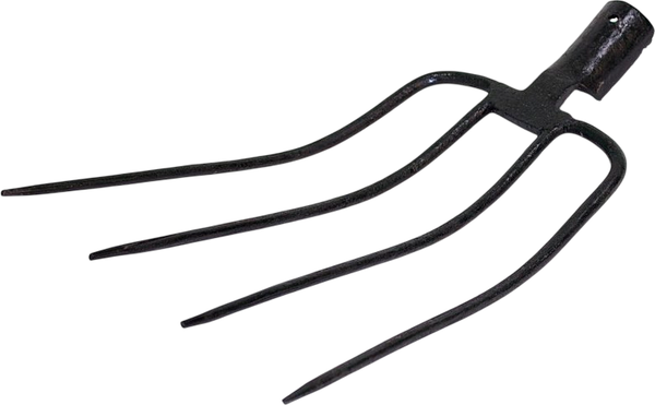 Изображение товара Вилы садовые MAWIPRO Навозные кованые 4-х рогие