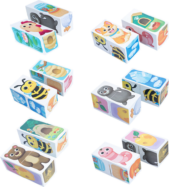 Изображение товара Развивающий игровой набор Baby Toys Умные кубики. Где мой домик? / 05831