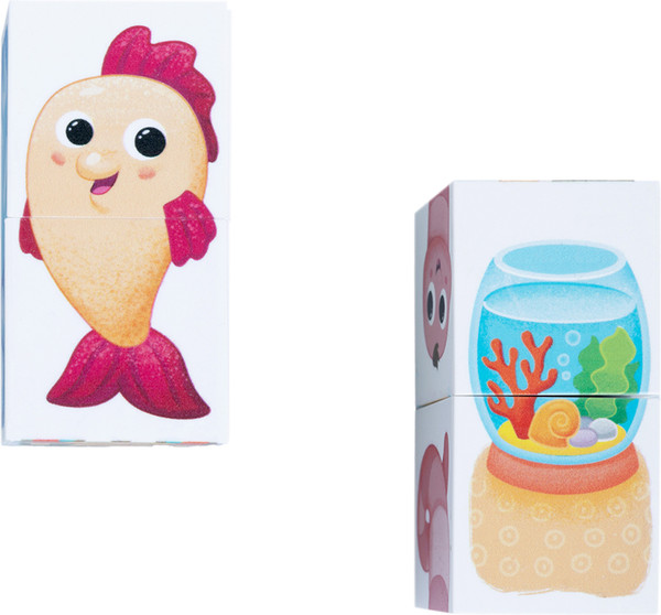 Изображение товара Развивающий игровой набор Baby Toys Умные кубики. Где мой домик? / 05831