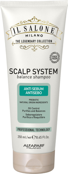 Изображение товара Шампунь для волос Alfaparf Milano Il Salone Milano Scalp System себорегулирующий балансирующий (250мл)