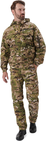 Изображение товара Костюм для охоты и рыбалки УРСУС Барс кмф Мультикам Твил рип-стоп / КОС789-МУЛЬТИКАМ (р.44-46, 182-188)
