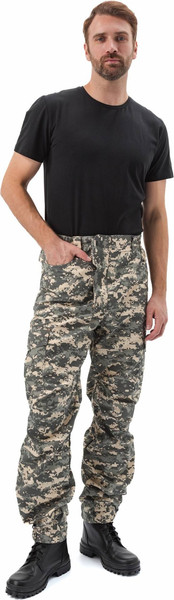 Изображение товара Костюм для охоты и рыбалки УРСУС Геркон-Лето кмф Цифра светло-серый Твил рип-стоп / КОС790 (р.48-50, 182-188)