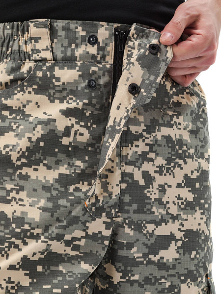 Изображение товара Костюм для охоты и рыбалки УРСУС Геркон-Лето кмф Цифра светло-серый Твил рип-стоп / КОС790 (р.48-50, 182-188)