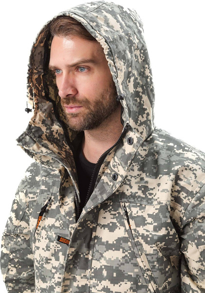 Изображение товара Костюм для охоты и рыбалки УРСУС Геркон-Лето кмф Цифра светло-серый Твил рип-стоп / КОС790 (р.64-66, 182-188)