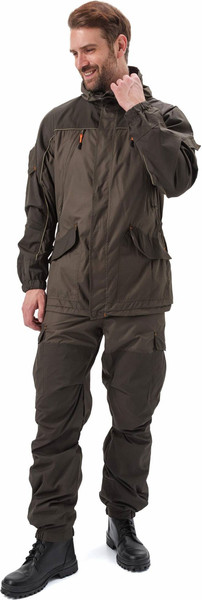 Изображение товара Костюм для охоты и рыбалки УРСУС Геркон-Лето олива/хаки Поли Итали Дотс/Кошачий глаз / КОС790 (р. 52-54, 182-188)