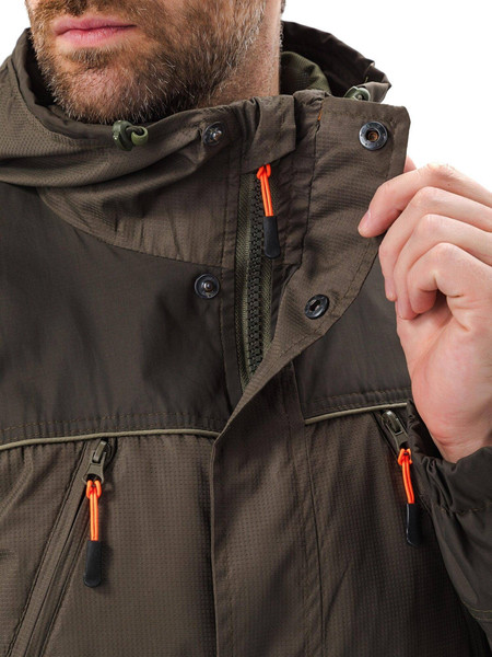 Изображение товара Костюм для охоты и рыбалки УРСУС Геркон-Лето олива/хаки Поли Итали Дотс/Кошачий глаз / КОС790 (р.64-66, 182-188)