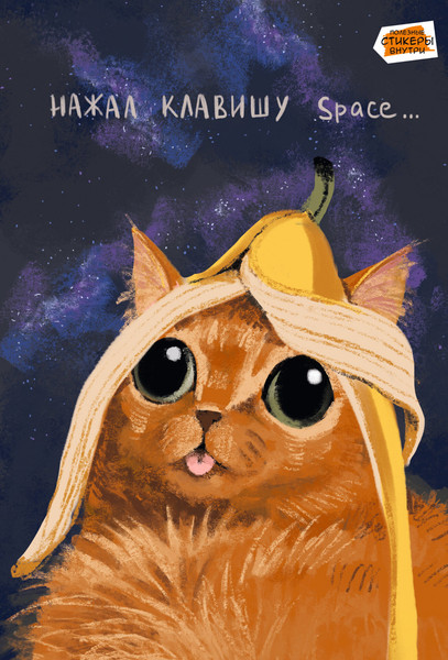 Изображение товара Тетрадь Listoff Space / ТС2Л4805307 (80л)