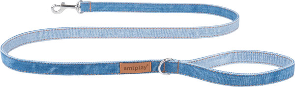 Изображение товара Поводок Ami Play Denim L / 124980 (голубой)