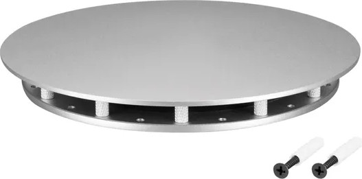 Изображение товара Набор креплений для гибкого неона Arlight MOONLIGHT-BASE-ROUND-D13-L Silver / 046089