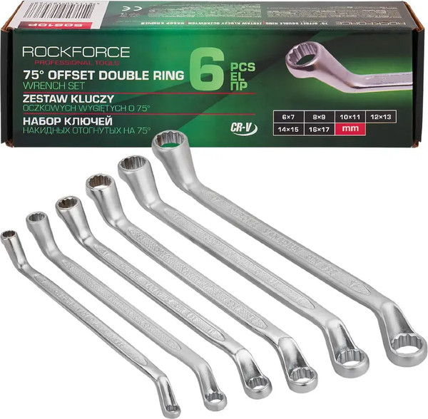 Изображение товара Набор ключей RockForce RF-50610P (65657)