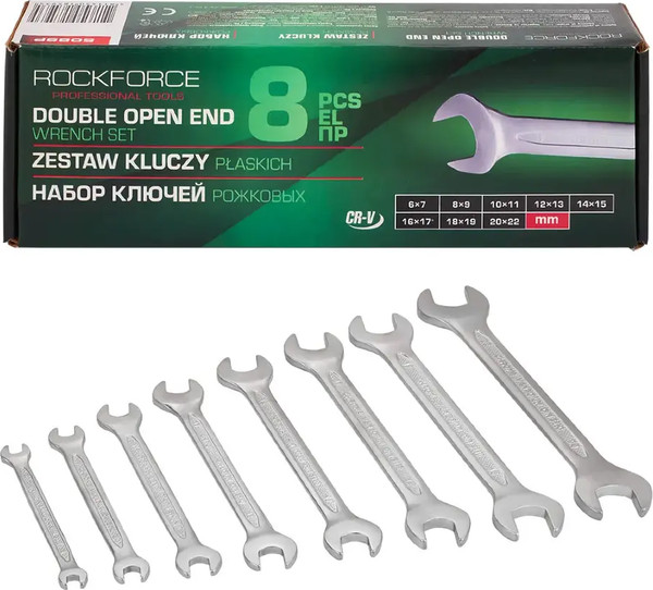 Изображение товара Набор ключей RockForce RF-5089P (65659)