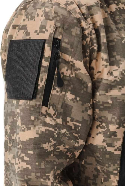 Изображение товара Костюм для охоты и рыбалки УРСУС Штурм кмф Цифра Светло-Серая Твил рип-стоп / КОС1055 (р.52-54, 170-176)