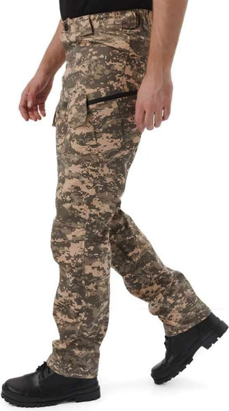 Изображение товара Костюм для охоты и рыбалки УРСУС Штурм кмф Цифра Светло-Серая Твил рип-стоп / КОС1055 (р.60-62, 170-176)