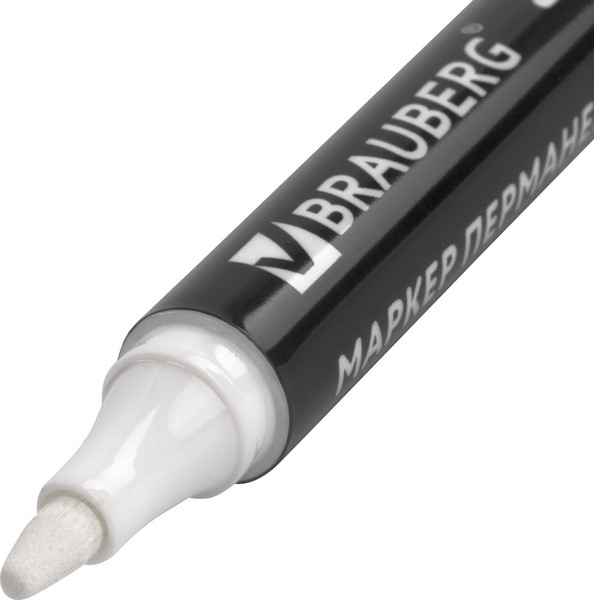 Изображение товара Маркер перманентный Brauberg 151506 (белый)