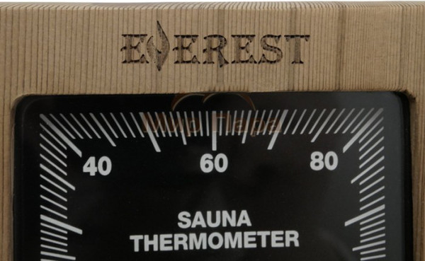 Изображение товара Термогигрометр для бани Everest Вертикаль TG-01 (кедр, черный)