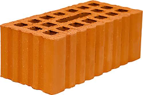 Изображение товара Кирпич пустотелый Ceglar (Радошковичи) КРПУ 250Х120Х88 (М150, утолщенный)