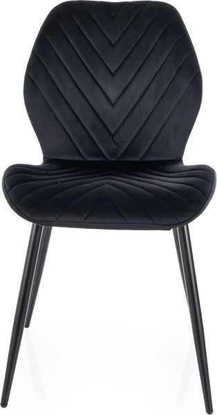 Изображение товара Стул Signal Mike Velvet (Bluvel 19 черный/черный)