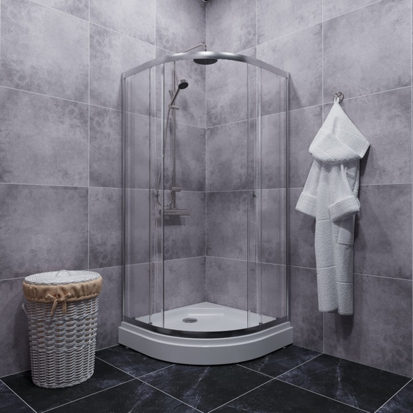 Изображение товара Душевой уголок Maroni Energia Chromo-GLS 90x90 / Щ0000063964