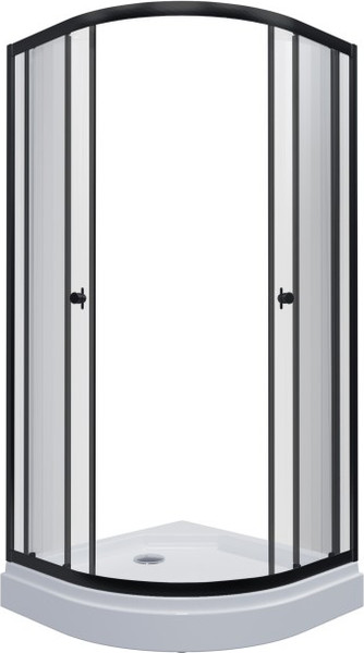 Изображение товара Душевой уголок Maroni Energia Nero-GLS 100x100 / Щ0000063982