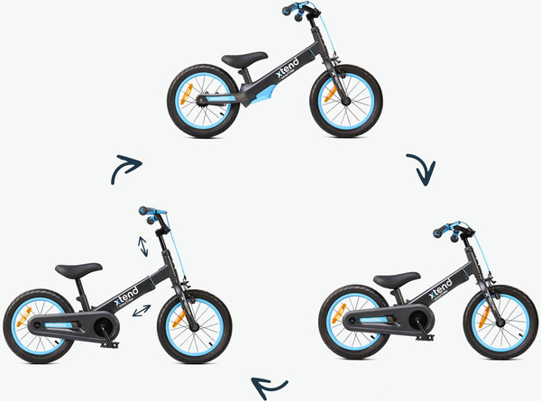 Изображение товара Беговел Smart Trike Xtend Bike 3в1 / 2080302 (Blue)