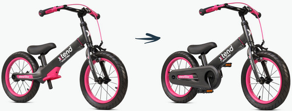 Изображение товара Беговел Smart Trike Xtend Bike 3в1 / 2080502 (Pink)