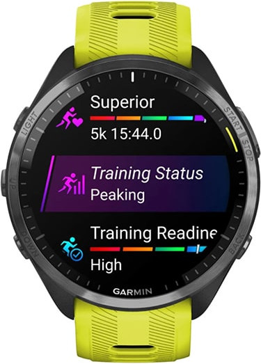 Изображение товара Умные часы Garmin Forerunner 965 47mm / 010-02809-12 (черный/желтый)