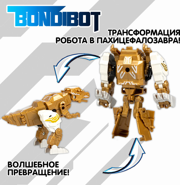 Изображение товара Робот-трансформер Bondibon Bondibot / ВВ6571