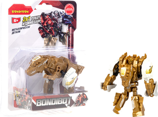 Изображение товара Робот-трансформер Bondibon Bondibot / ВВ6571
