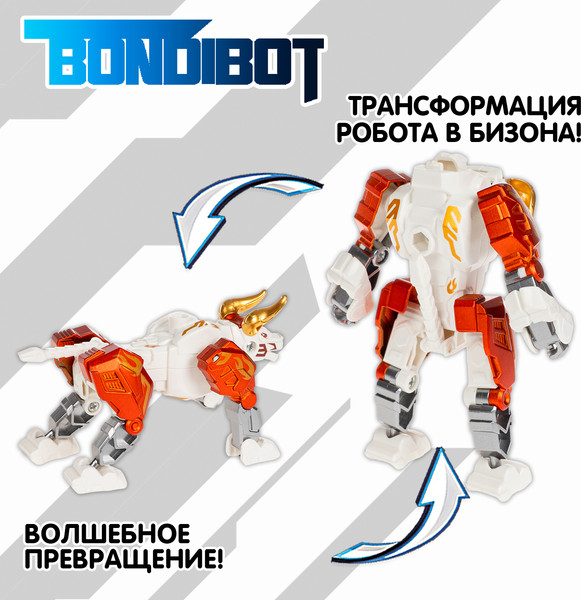 Изображение товара Робот-трансформер Bondibon Bondibot / ВВ6577