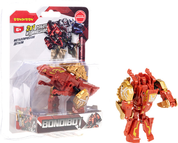 Изображение товара Робот-трансформер Bondibon Bondibot / ВВ6572