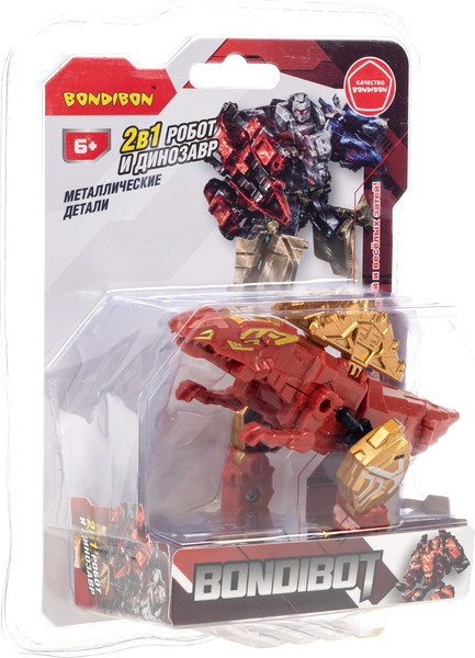 Изображение товара Робот-трансформер Bondibon Bondibot / ВВ6572