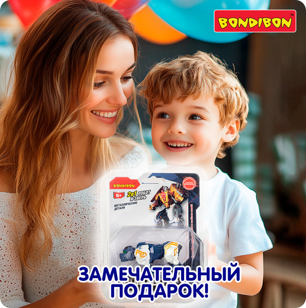 Изображение товара Робот-трансформер Bondibon Bondibot / ВВ6575