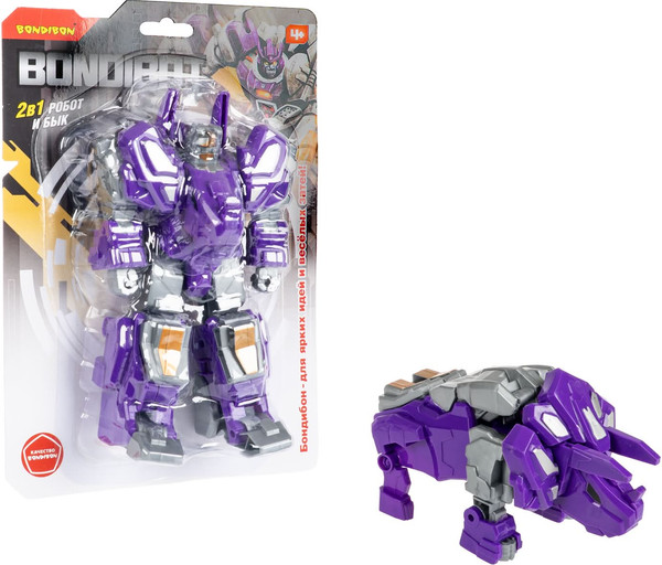 Изображение товара Робот-трансформер Bondibon Bondibot / ВВ6618