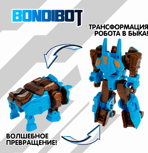 Изображение товара Робот-трансформер Bondibon Bondibot / ВВ6616