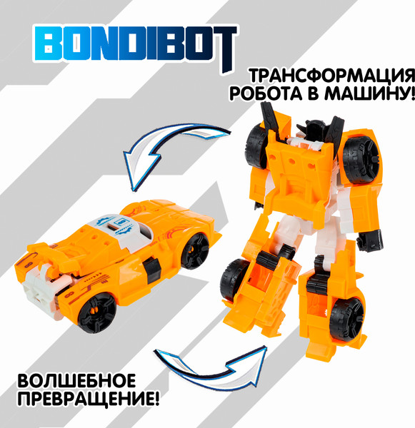 Изображение товара Робот-трансформер Bondibon Bondibot / ВВ6615