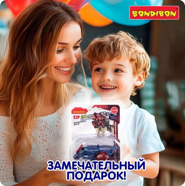 Изображение товара Робот-трансформер Bondibon Bondibot / ВВ6570