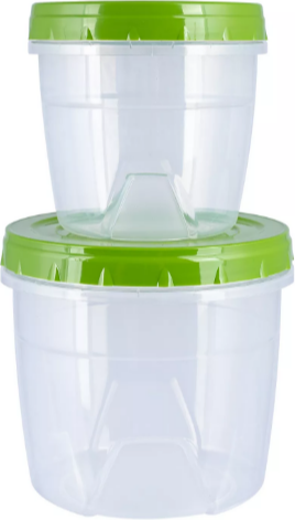 Изображение товара Набор контейнеров Полимербыт 4343202 (2шт)