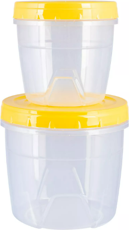 Изображение товара Набор контейнеров Полимербыт 4343202 (2шт)