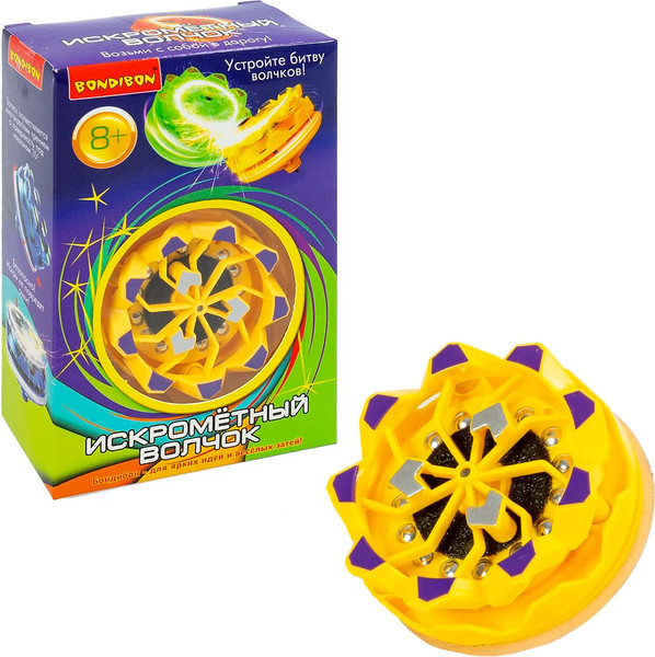 Изображение товара Игрушка детская Bondibon Волчок искрометный / ВВ6561