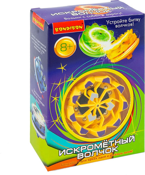 Изображение товара Игрушка детская Bondibon Волчок искрометный / ВВ6561