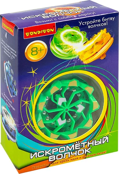 Изображение товара Игрушка детская Bondibon Волчок искрометный / ВВ6559